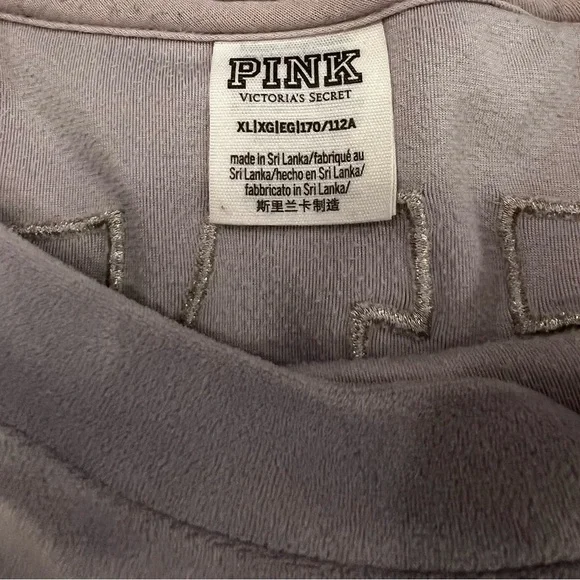 PINK Victoria's Secret Light Gray Sweatshirt - Picture 5 of 5